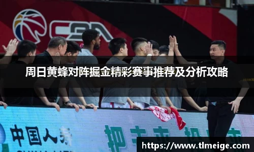 周日黄蜂对阵掘金精彩赛事推荐及分析攻略
