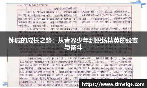 钟诚的成长之路：从青涩少年到职场精英的蜕变与奋斗